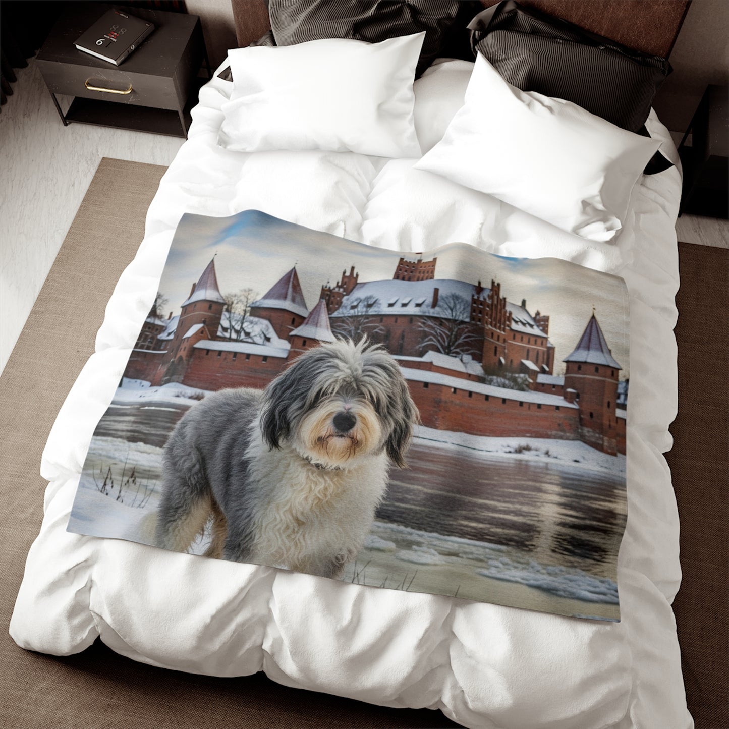 Polish Lowland Sheepdog Blanket