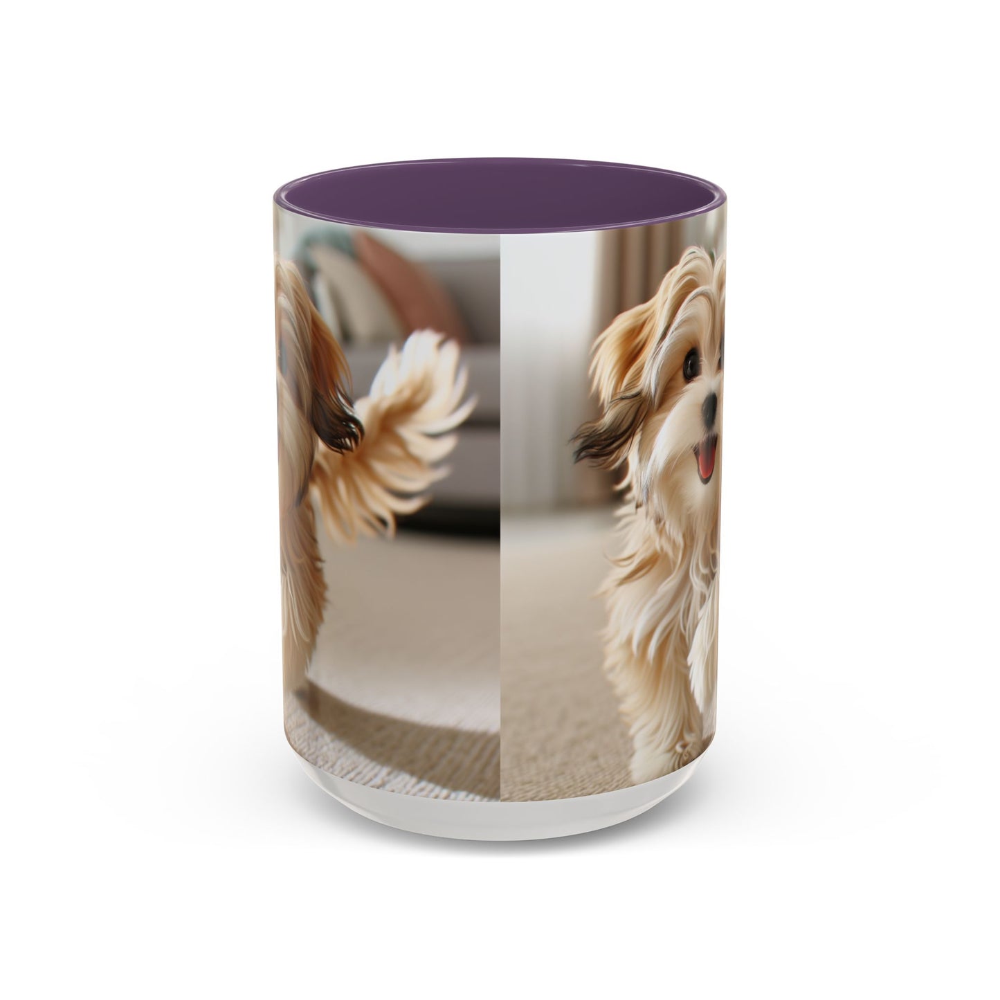 Mug à café Morkie Accent - Cadeau idéal pour les amoureux des chiens