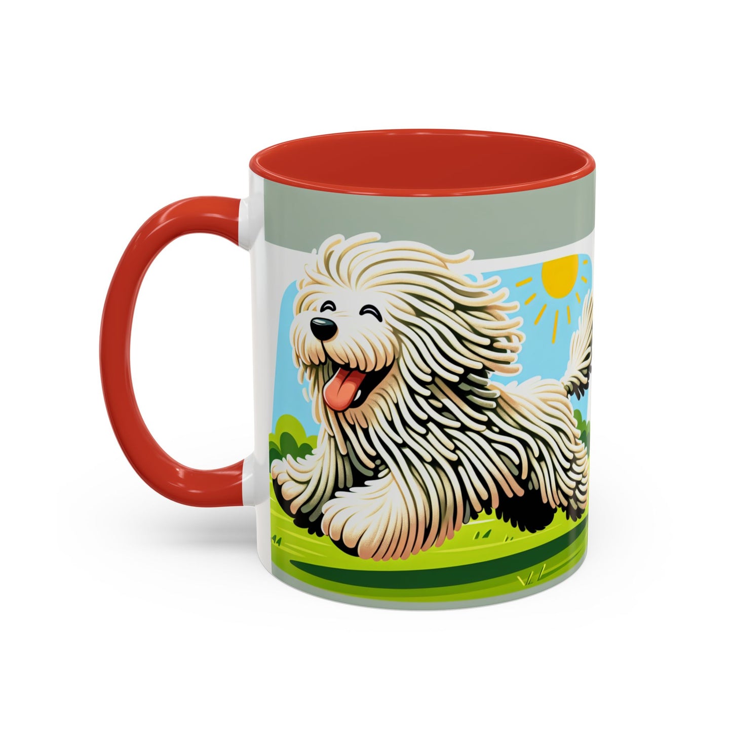Mug Komondor Accent - Le cadeau idéal pour les amoureux des chiens