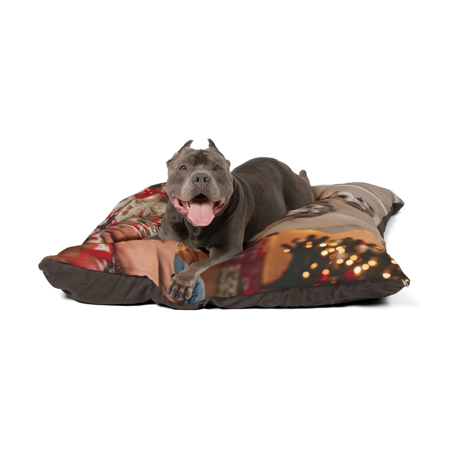 Holiday Puppies Pet Bed