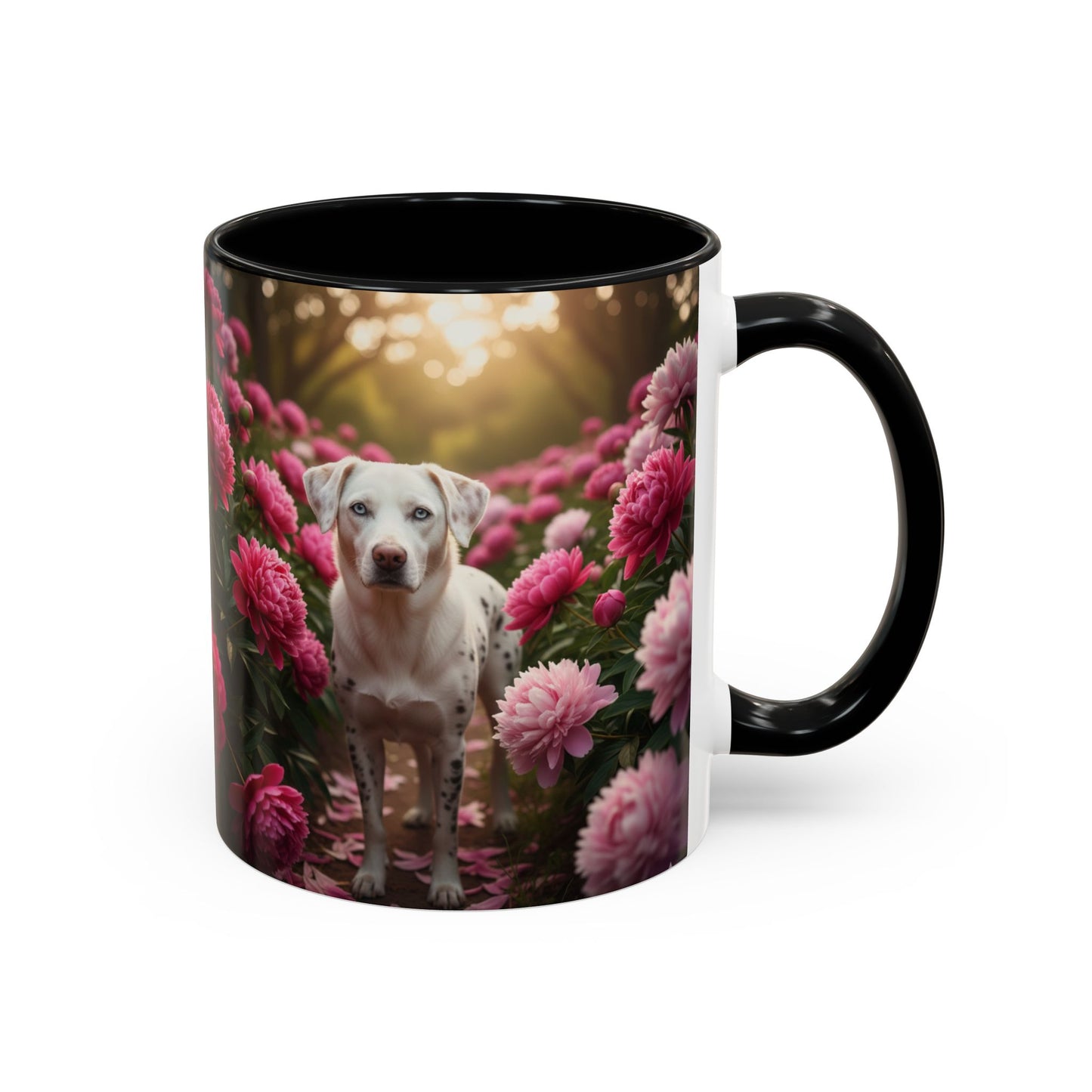 Catahoula Leopard Dog Accent Mug – Ceramic Coffee Cup