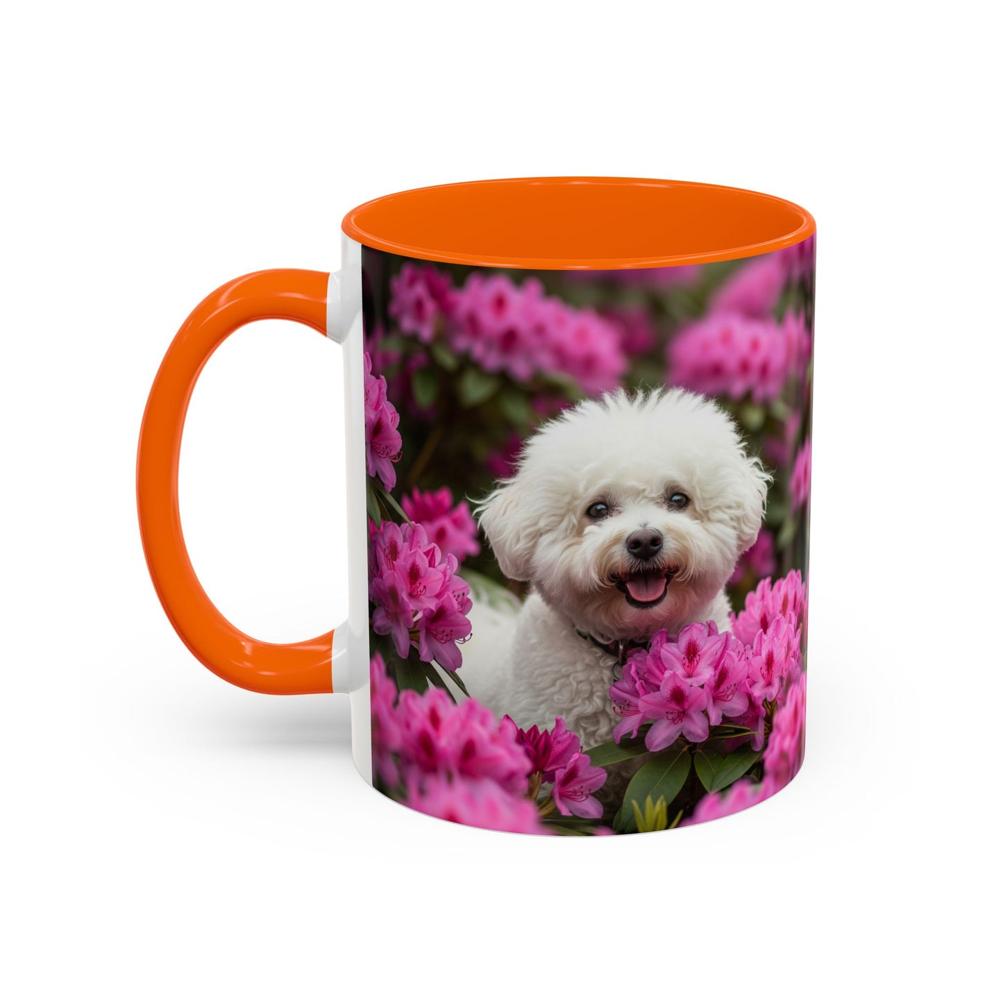 ! Bichon Frise Accent Mug – Ceramic Coffee Cup