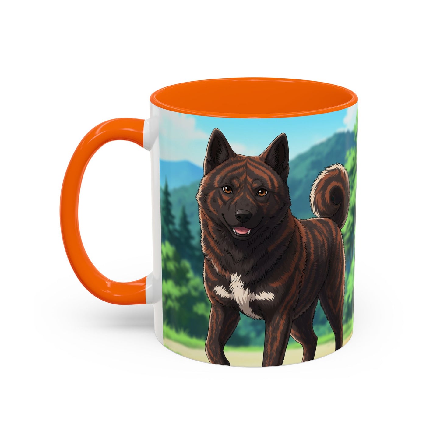 Mug à café Kai Ken Accent - Le cadeau idéal pour les amoureux des chiens