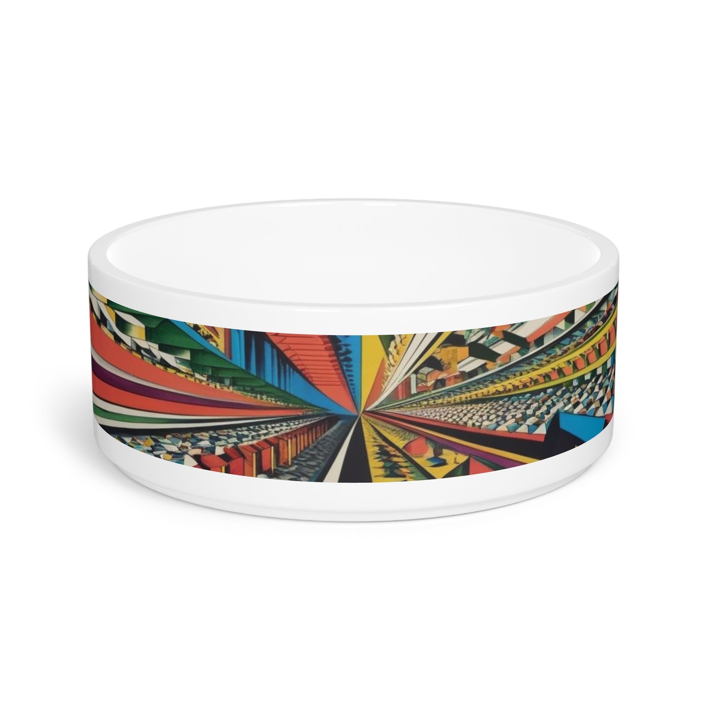 Optical Illusion Pet Bowl