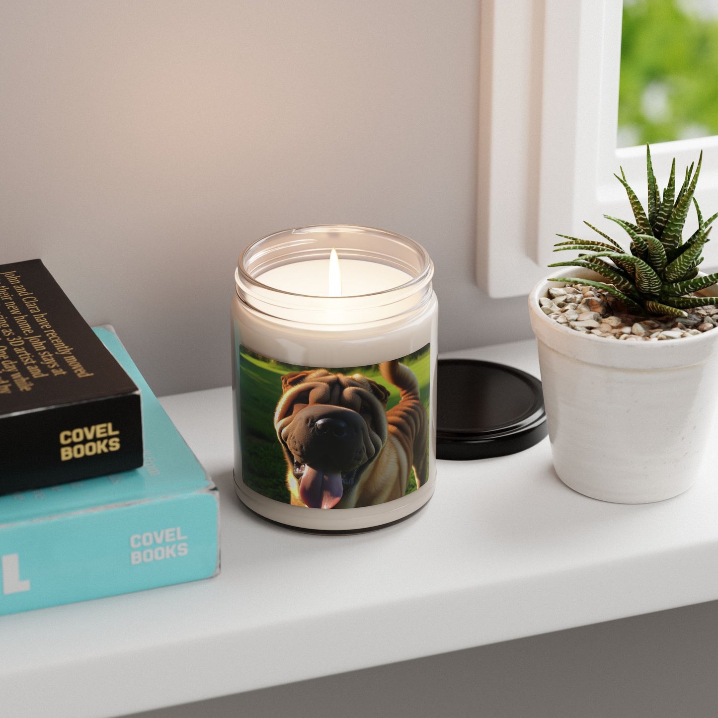 Shar Pei- Scented Soy Candle, 9oz