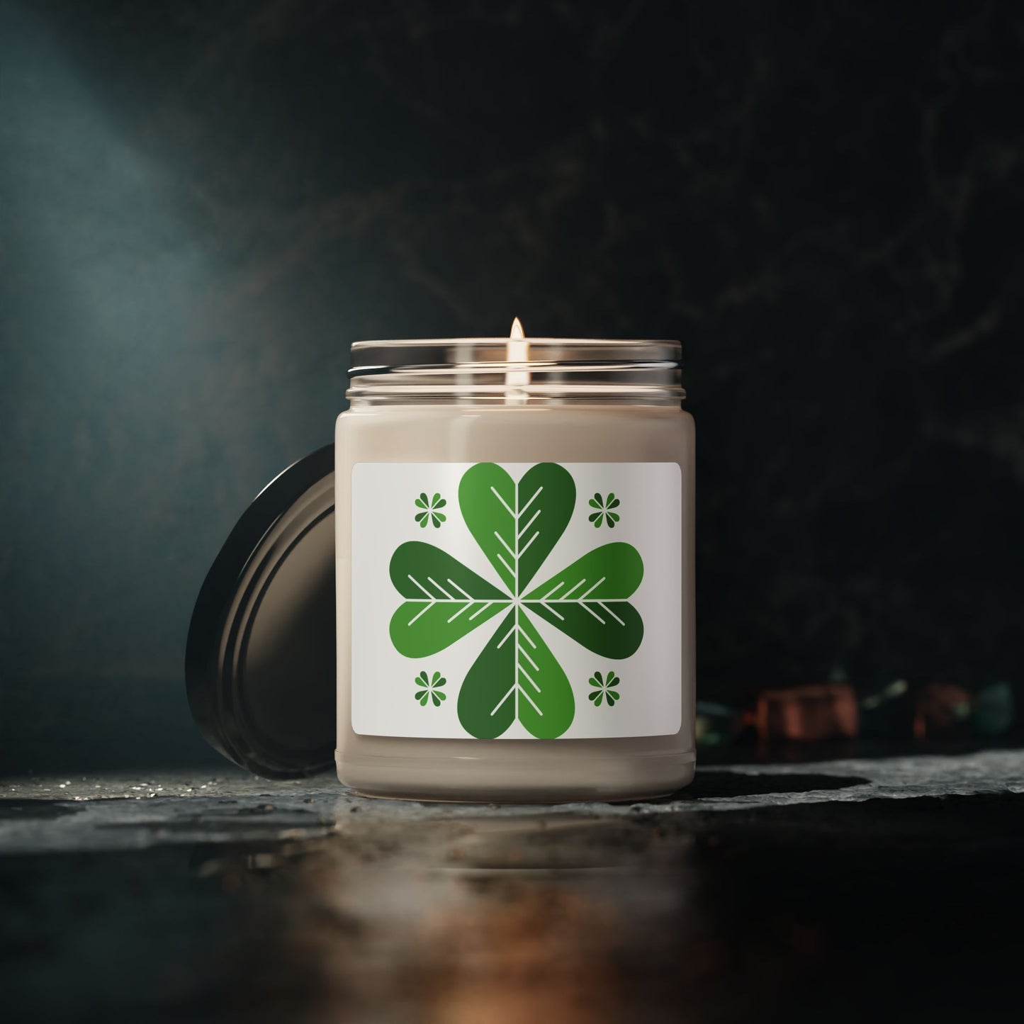 Four Leaf Clover- Scented Soy Candle, 9oz