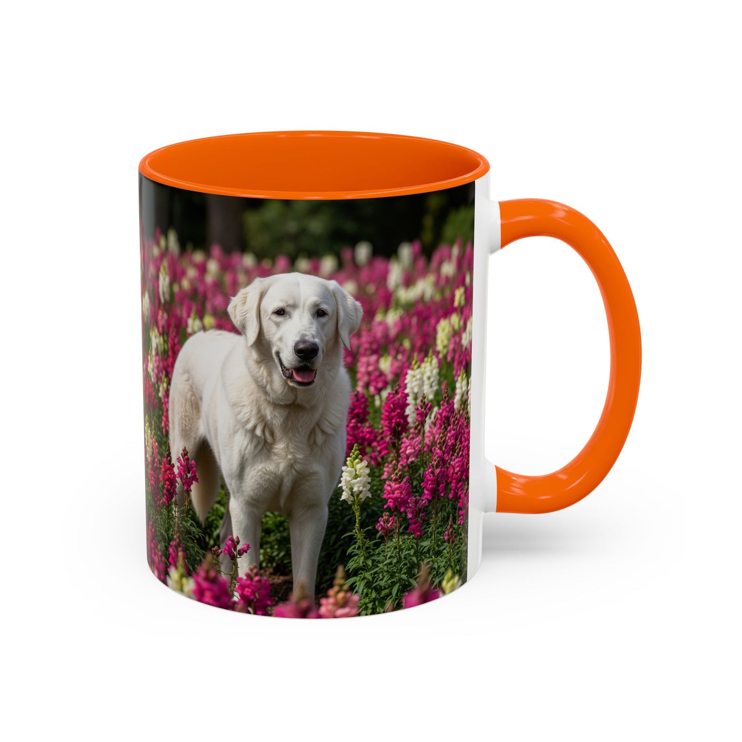 Estrela Mountain Dog Accent Coffee Mug - Perfect Gift for Dog Lovers