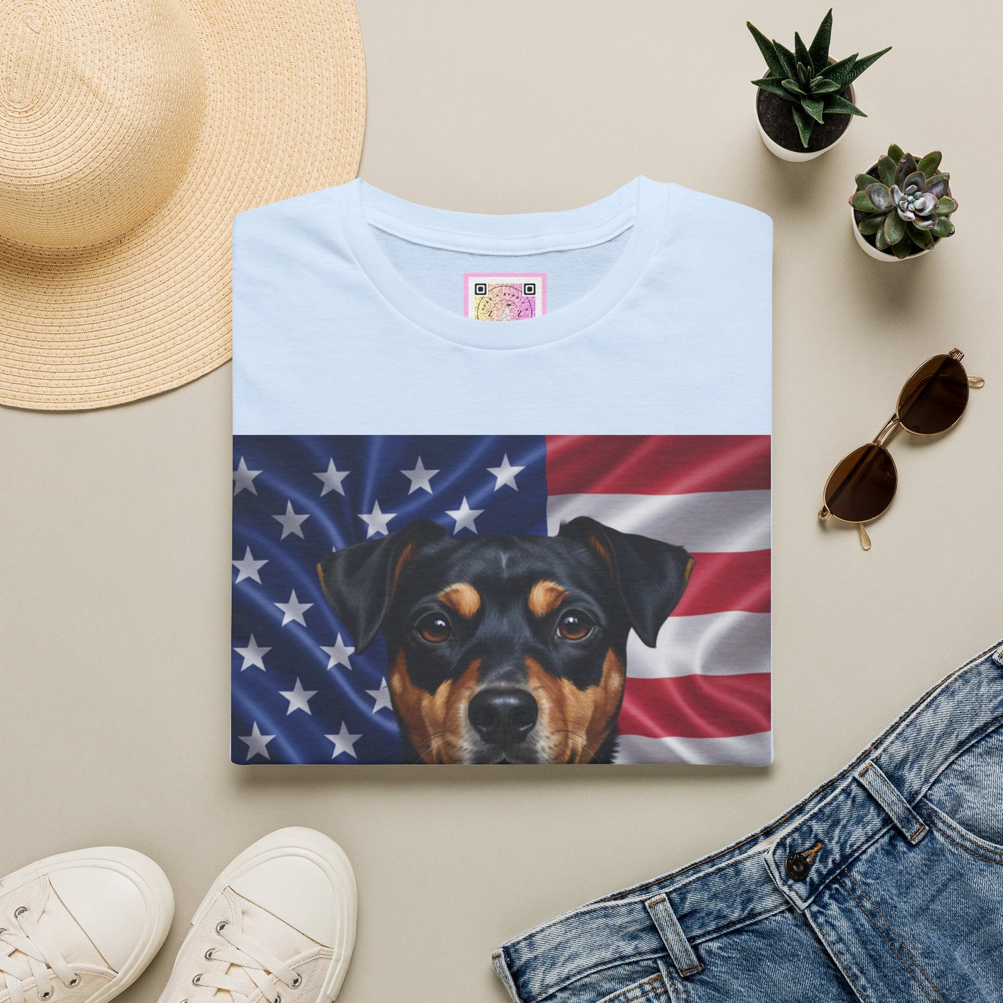 American Flag Championship T‑Shirt