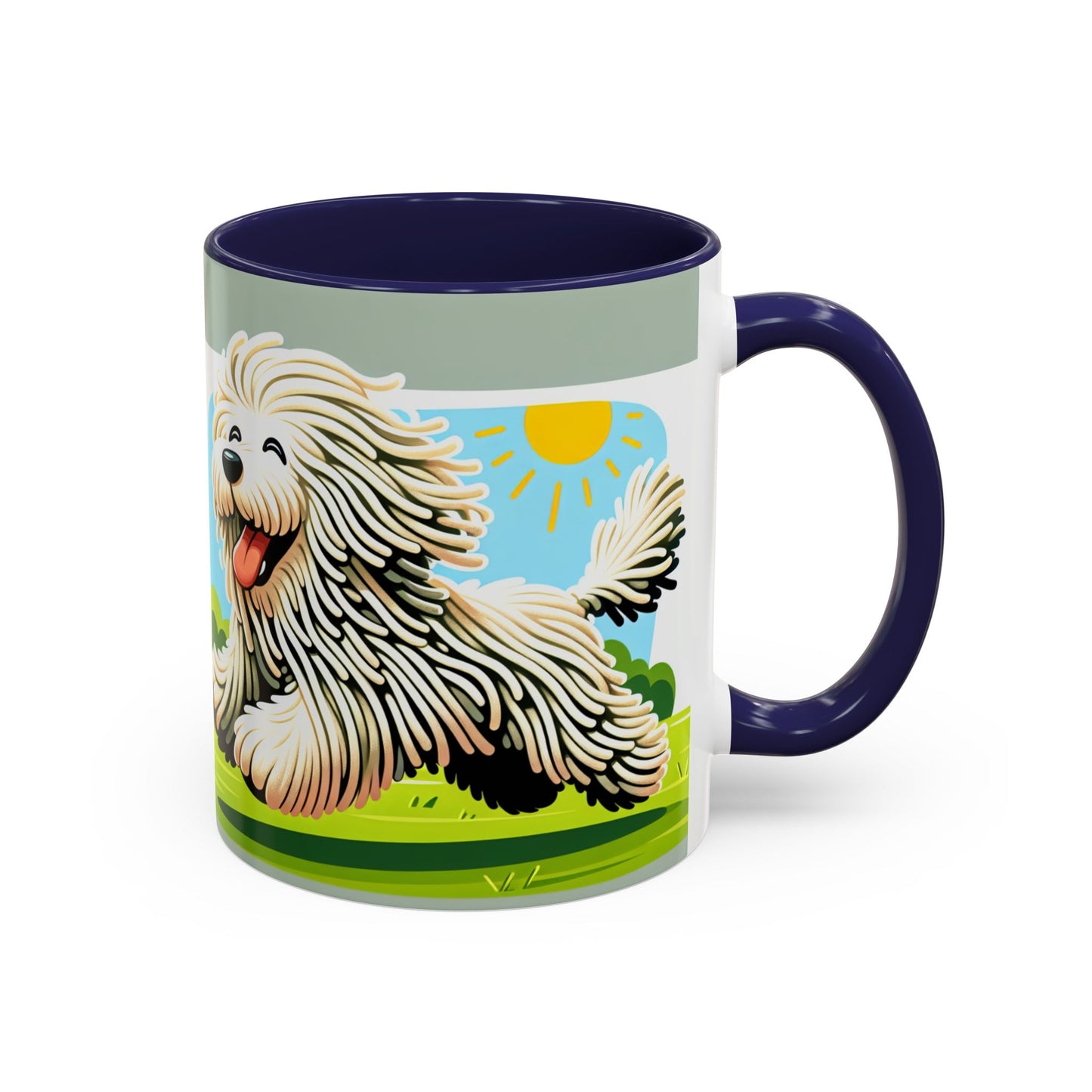 Mug Komondor Accent - Le cadeau idéal pour les amoureux des chiens