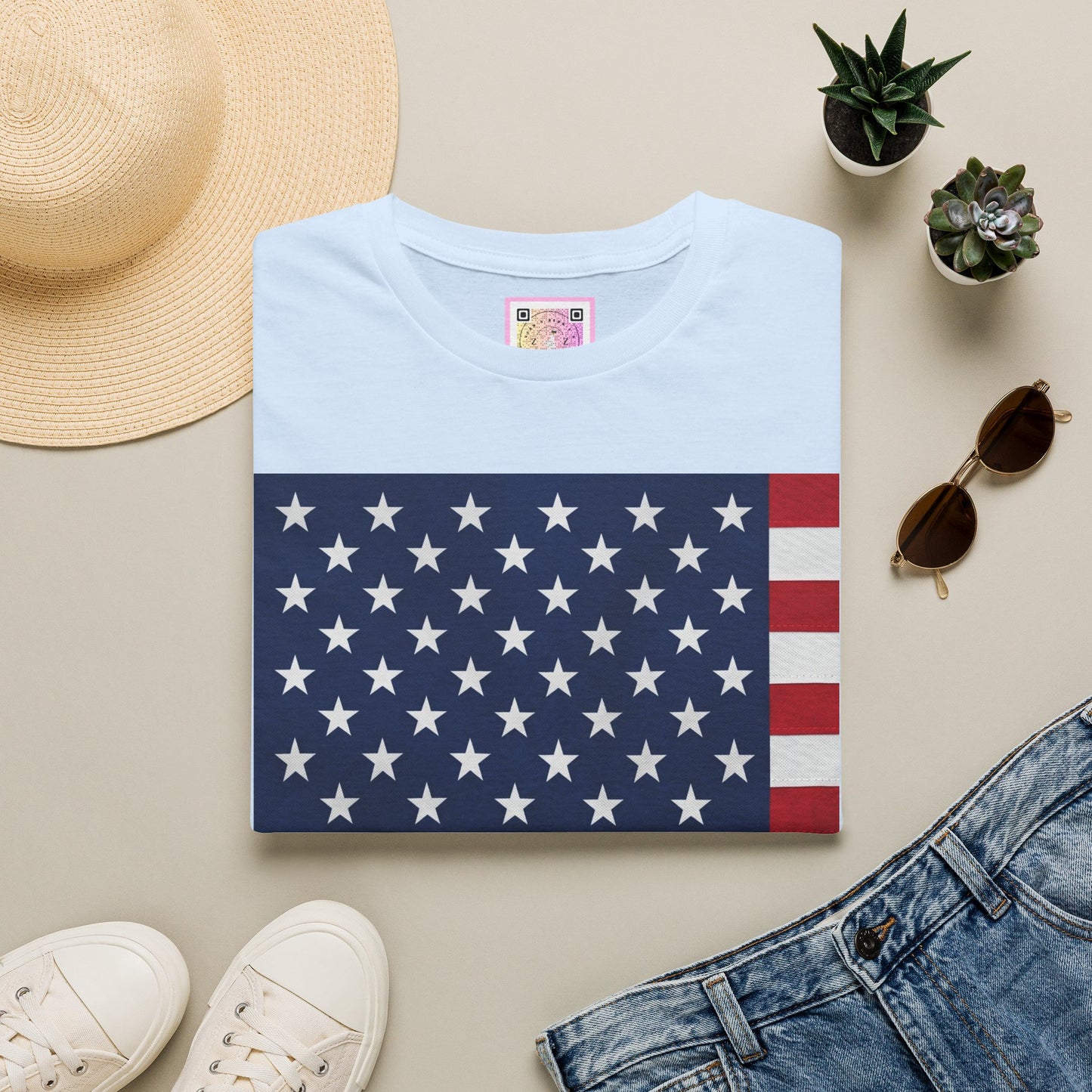 National Pride Soccer Fan Tee