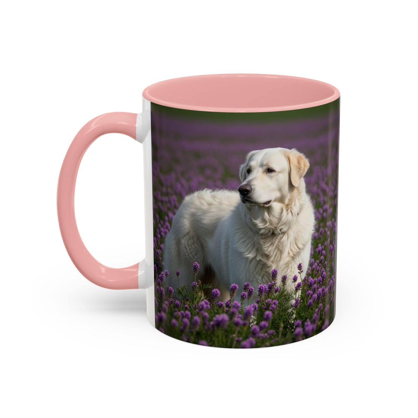 Taza de café con acento Kuvasz: regalo perfecto para los amantes de los perros