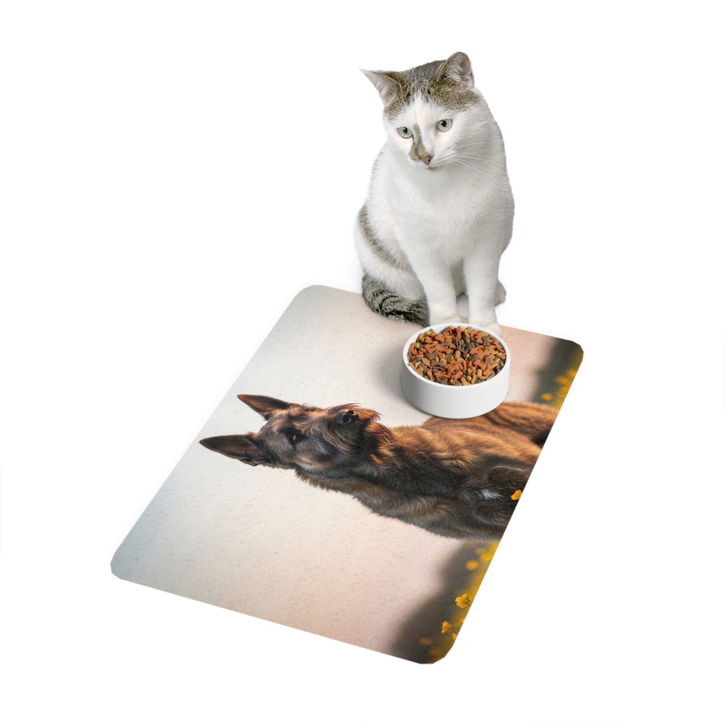 Pet Food Mat (12x18) - Bouvier des Flandres