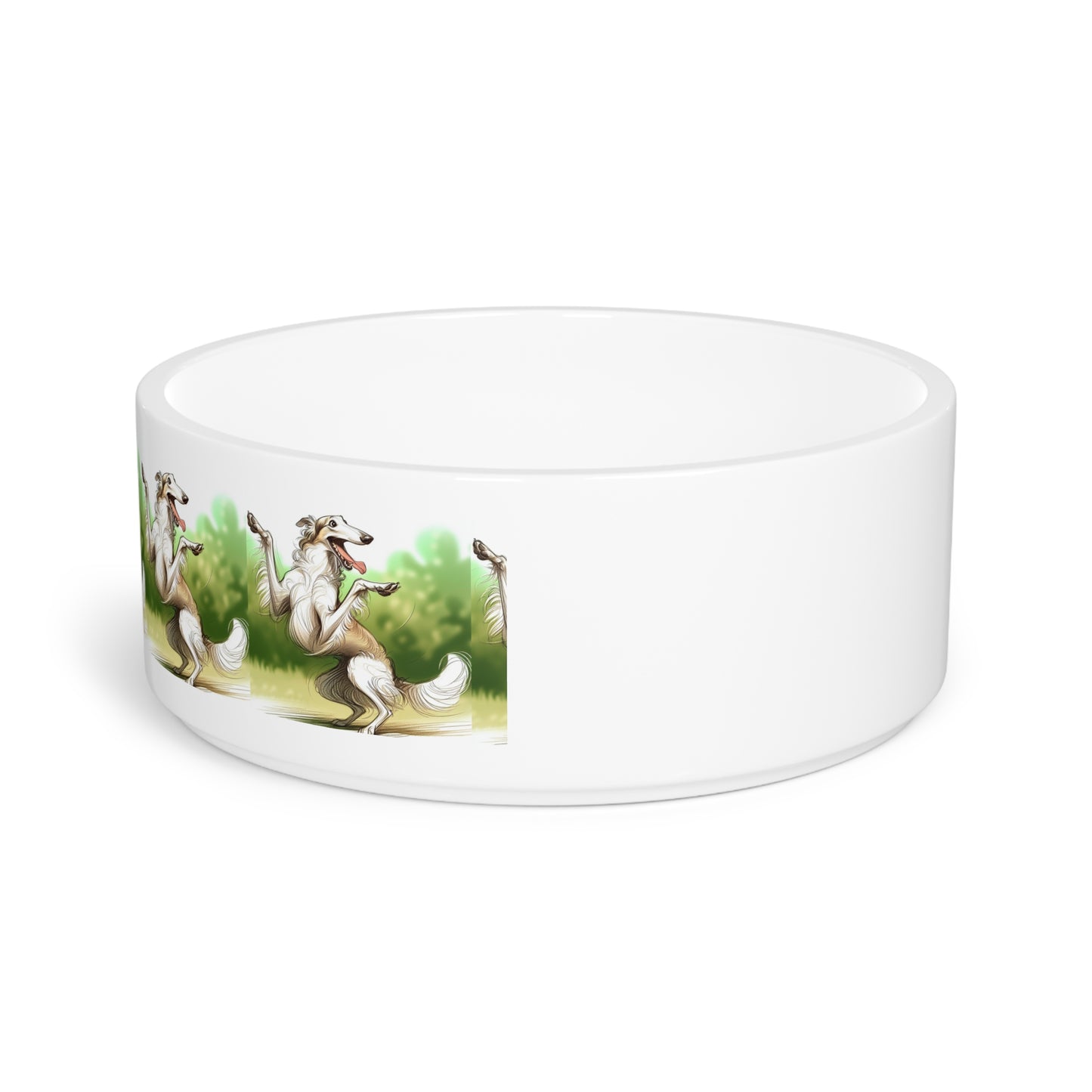 Borzoi Pet Bowl