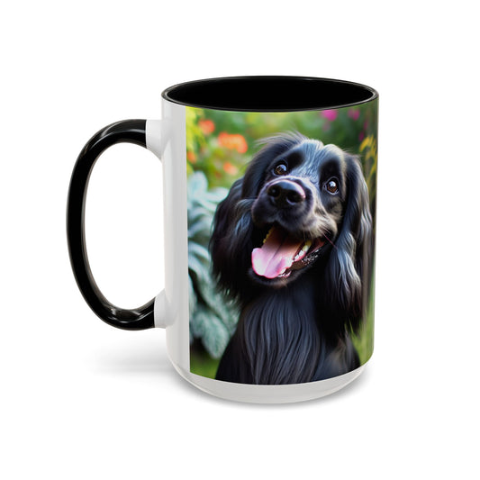 Blue Picardy Spaniel Accent Coffee Mug - Perfect Gift for Dog Lovers