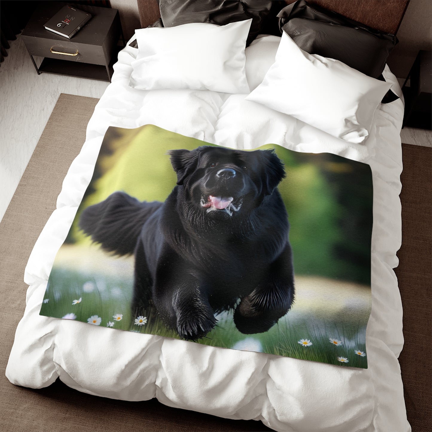 Newfoundland Sweatshirt Blanket