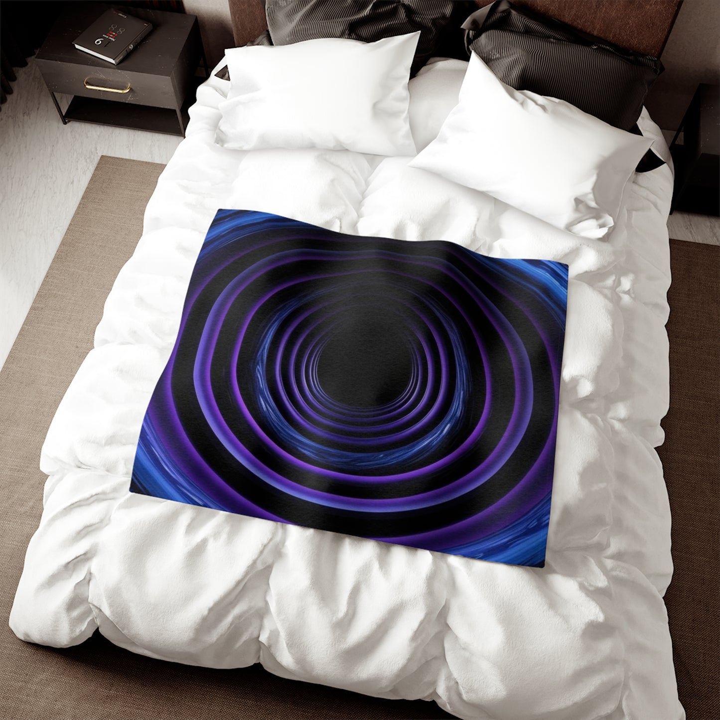 Optical Illusion Sweatshirt Blanket