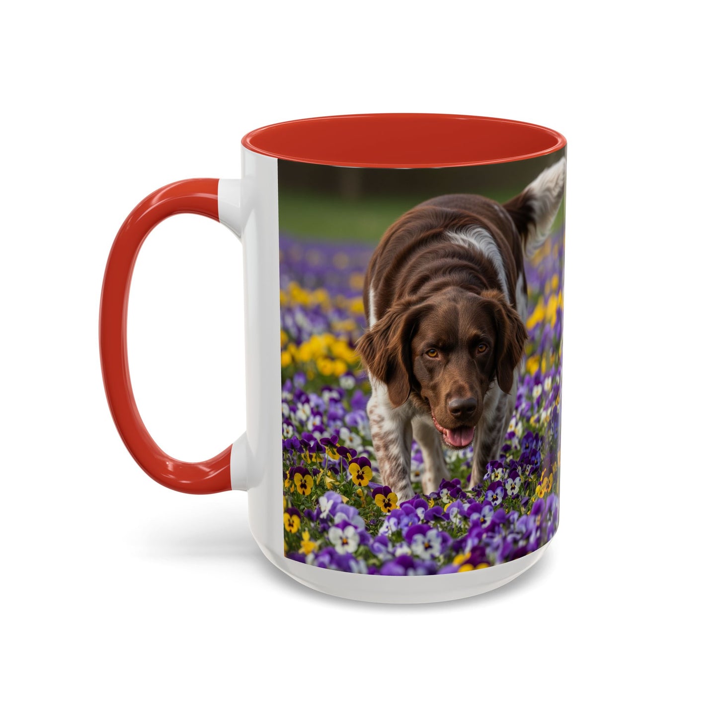 Taza grande con detalles de Munsterlander: el regalo perfecto para los amantes de los perros