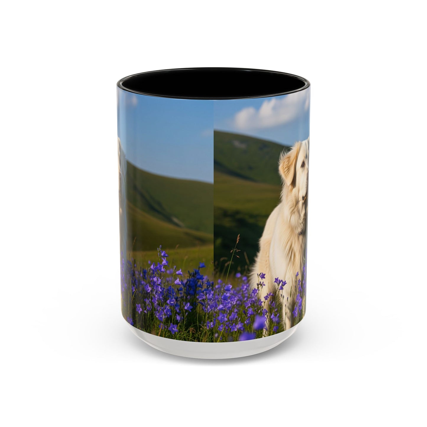 Mug à café avec motif Berger des Carpates roumain - Cadeau idéal pour les amoureux des chiens