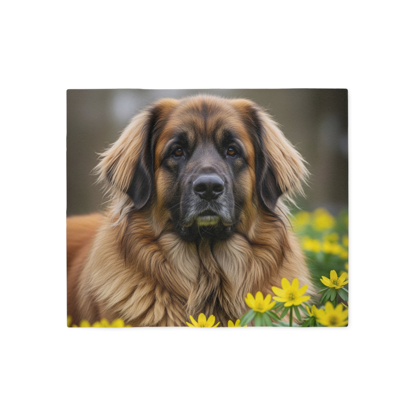 Couverture en sweat-shirt Leonberger