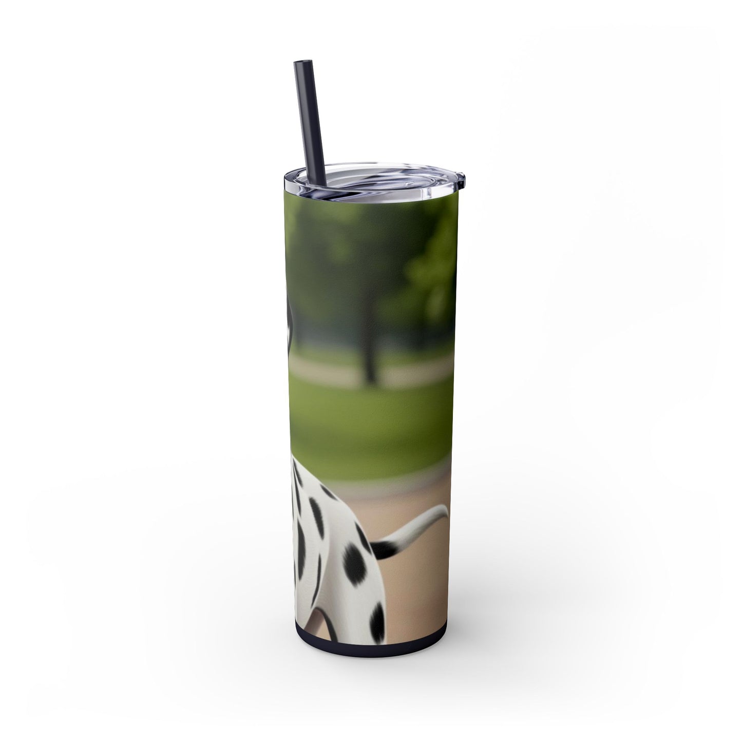 Skinny Tumbler with Straw – 20 oz Stainless Steel Cup