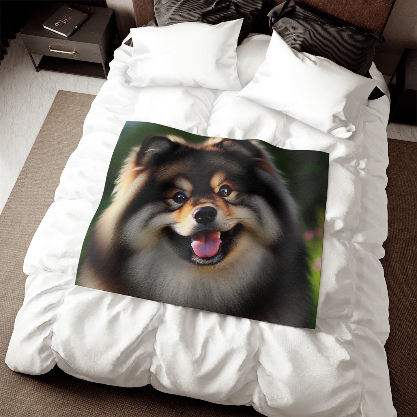 Finnish Lapphund Sweatshirt Blanket