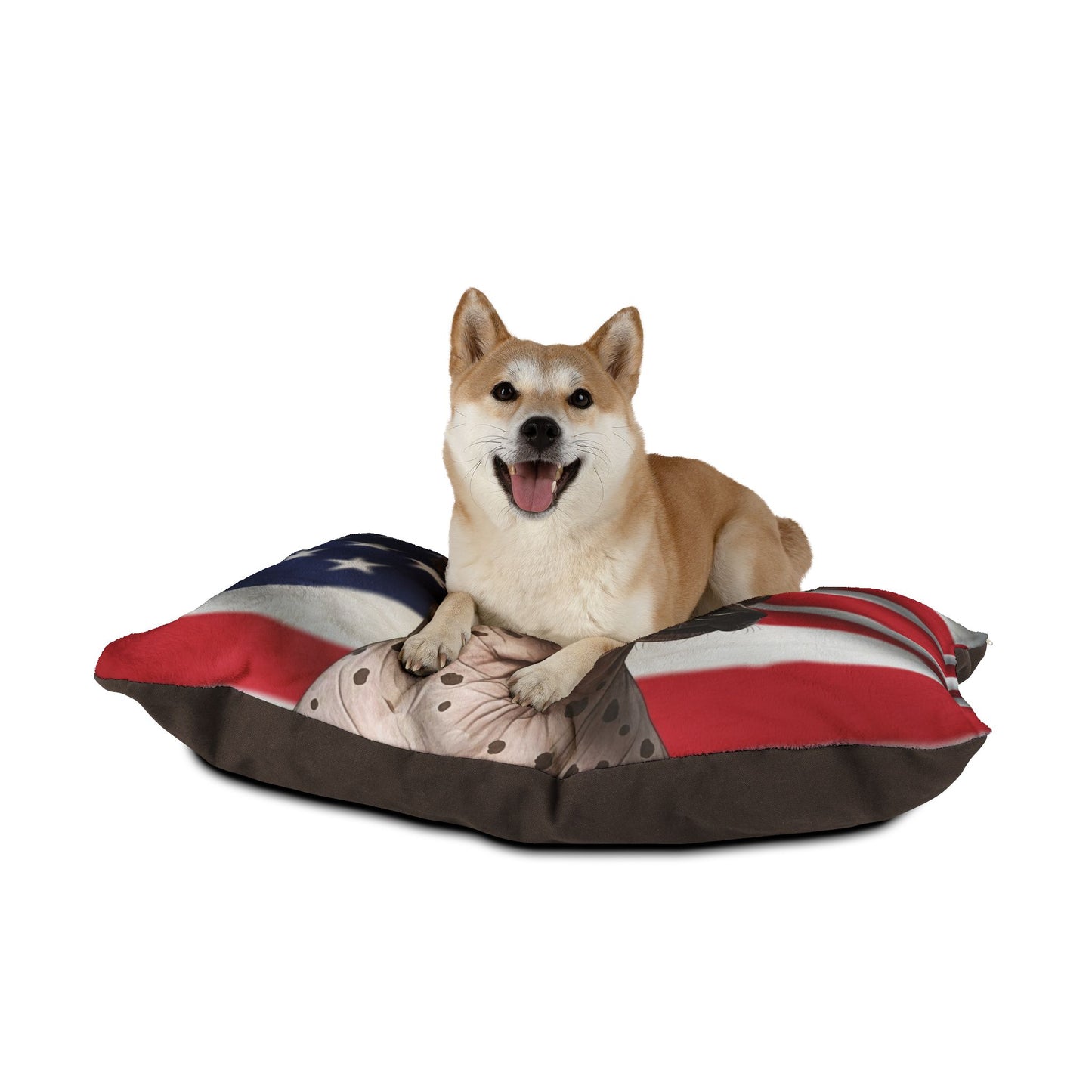 American Hairless Terrier Patriotic Pet Bed