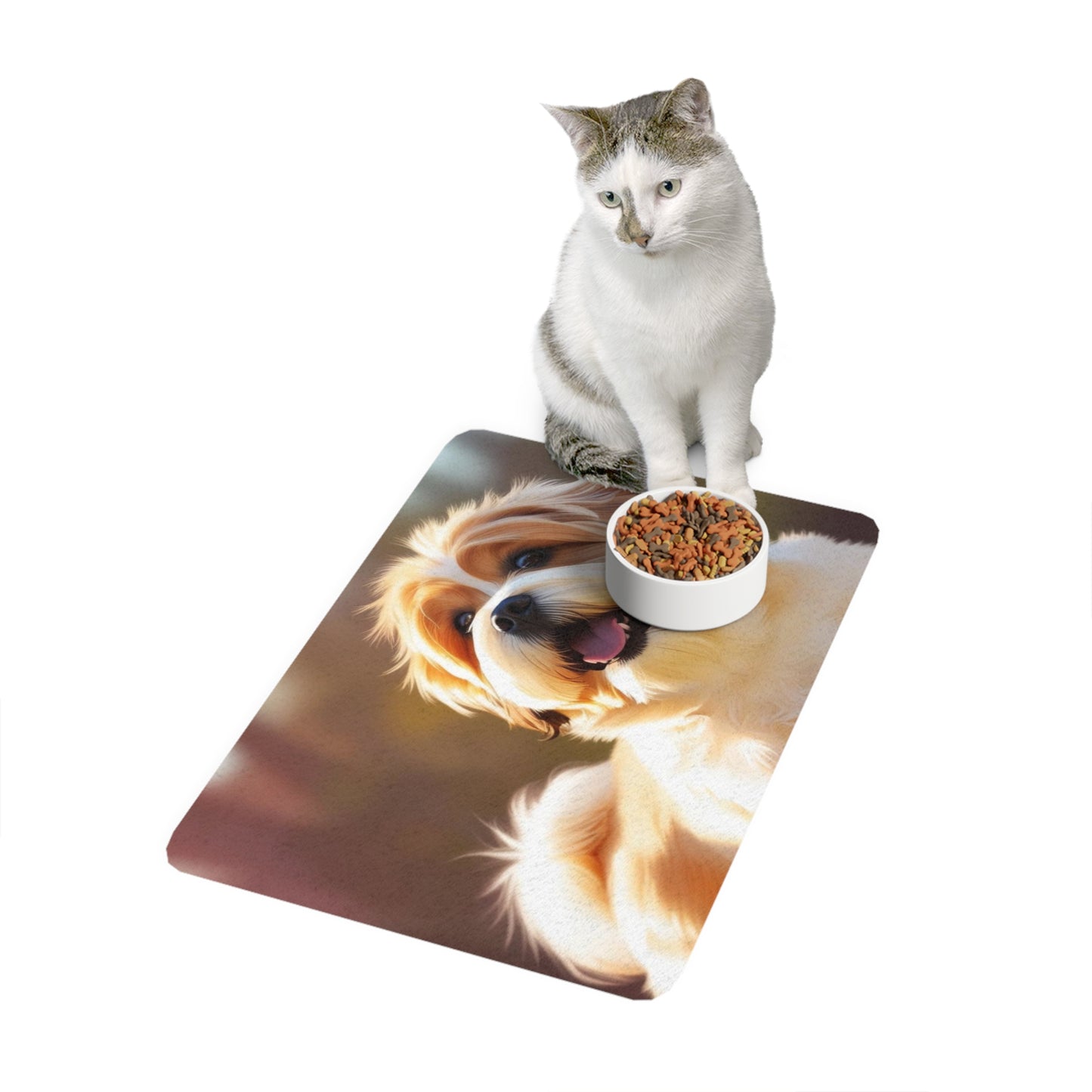 Pet Food Mat (12x18) - Lhasa Apso