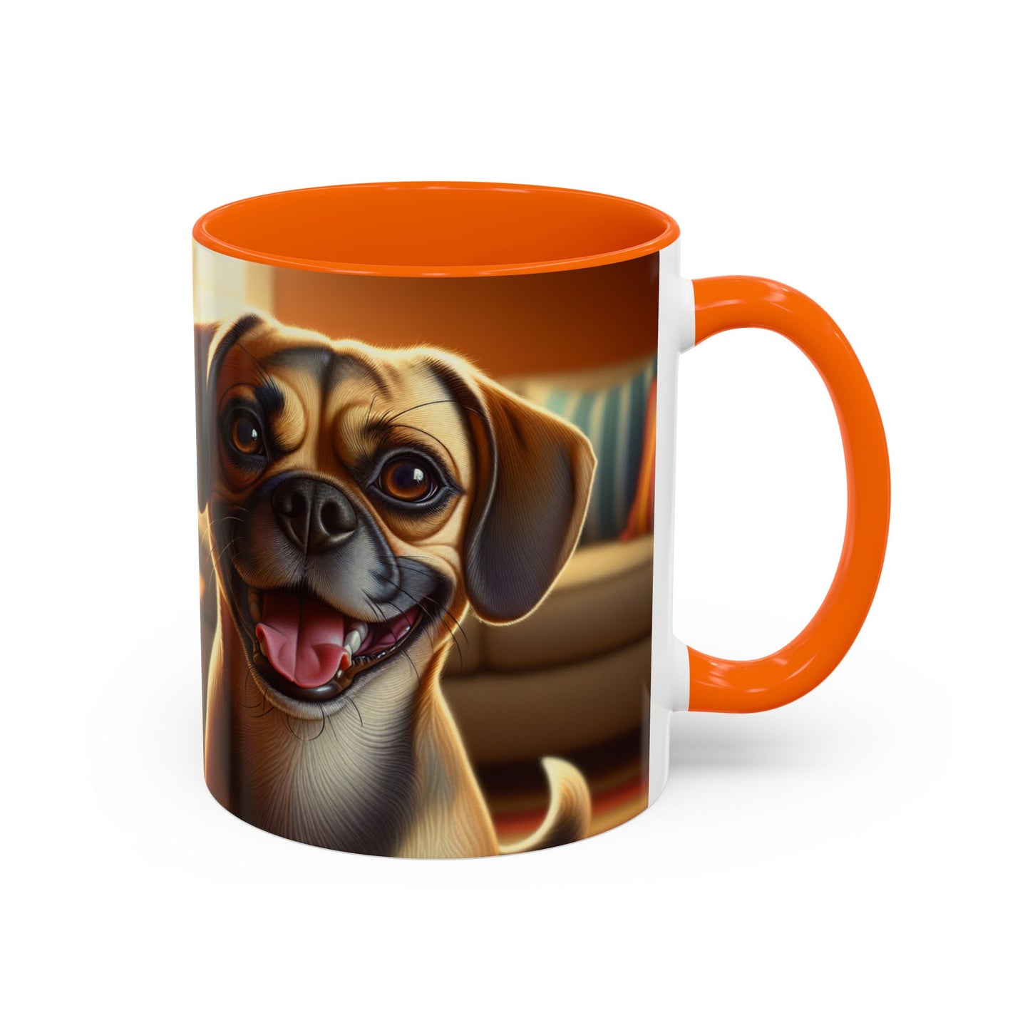 Taza de café con detalles de Puggle: el regalo perfecto para los amantes de los perros