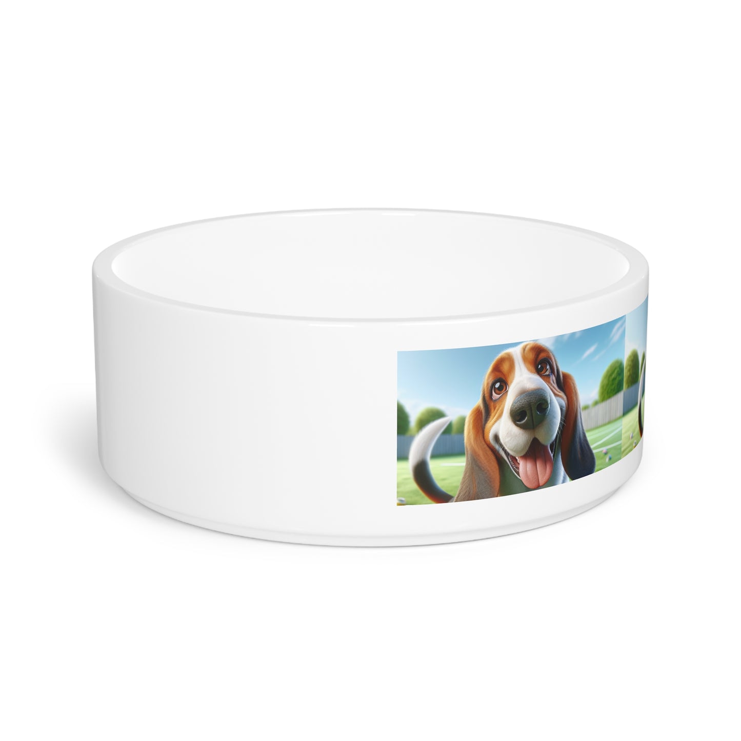 Basset Hound Pet Bowl