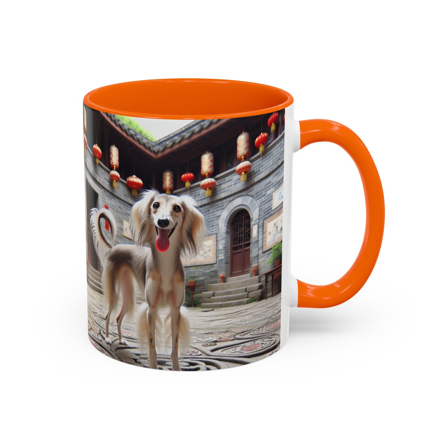 Chinese Saluki Accent Coffee Mug - Perfect Gift for Dog Lovers
