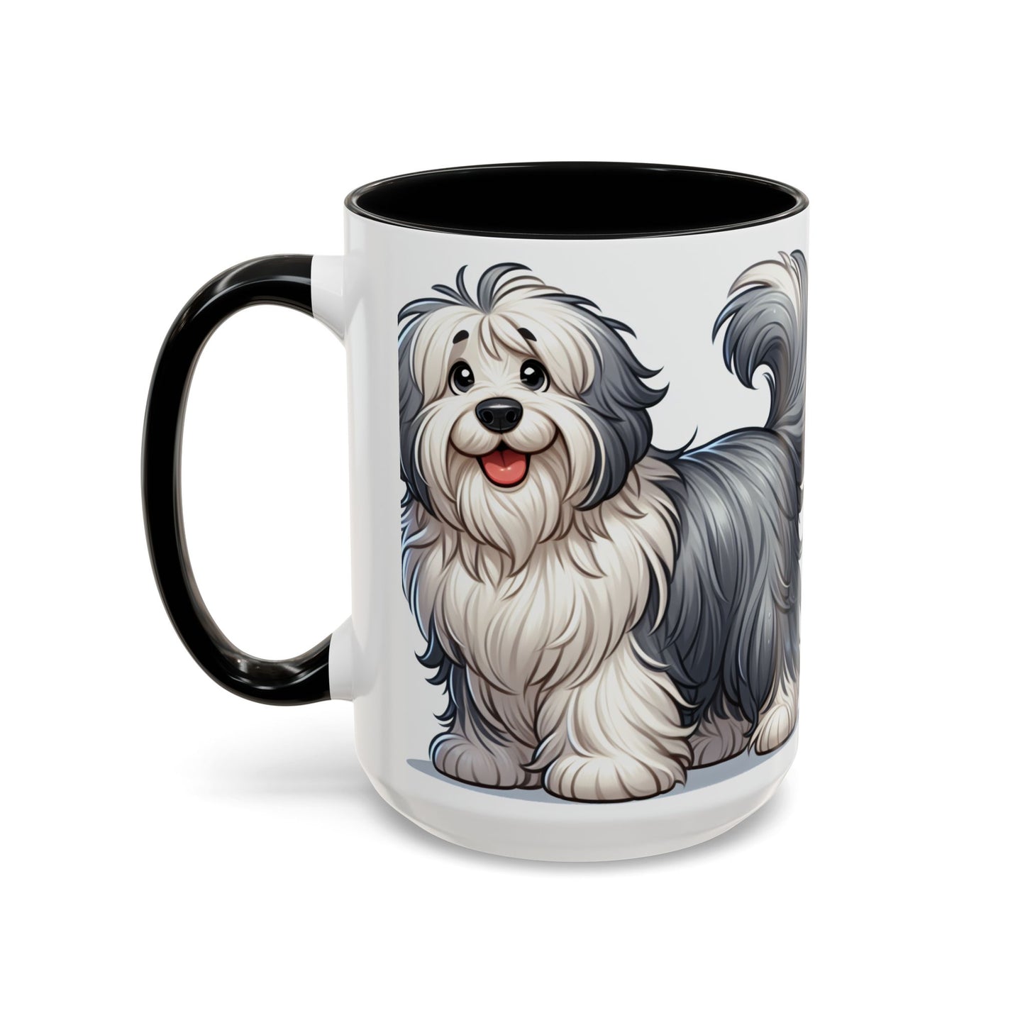 Mug à café à motif de bobtail - Cadeau idéal pour les amoureux des chiens