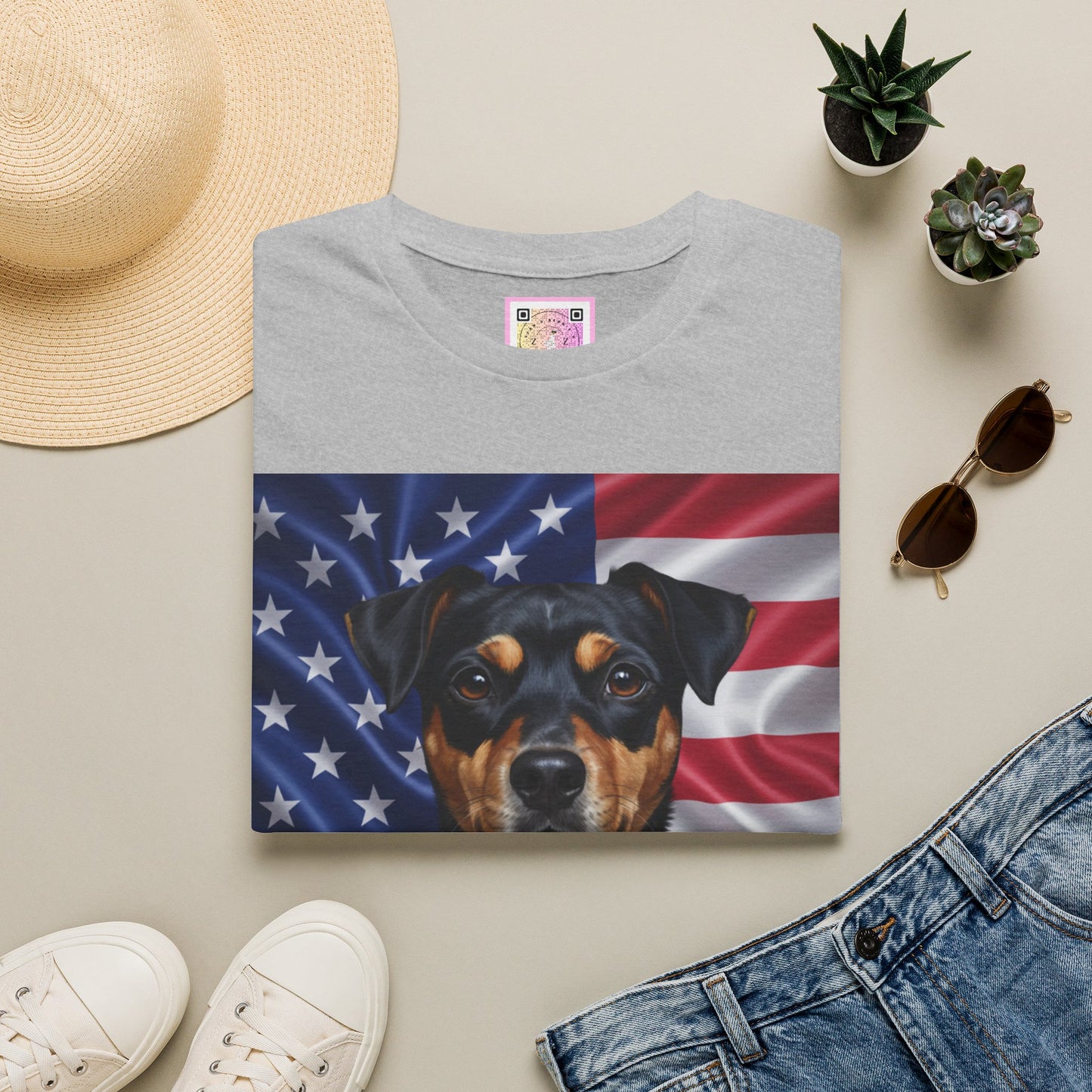 American Flag Championship T‑Shirt