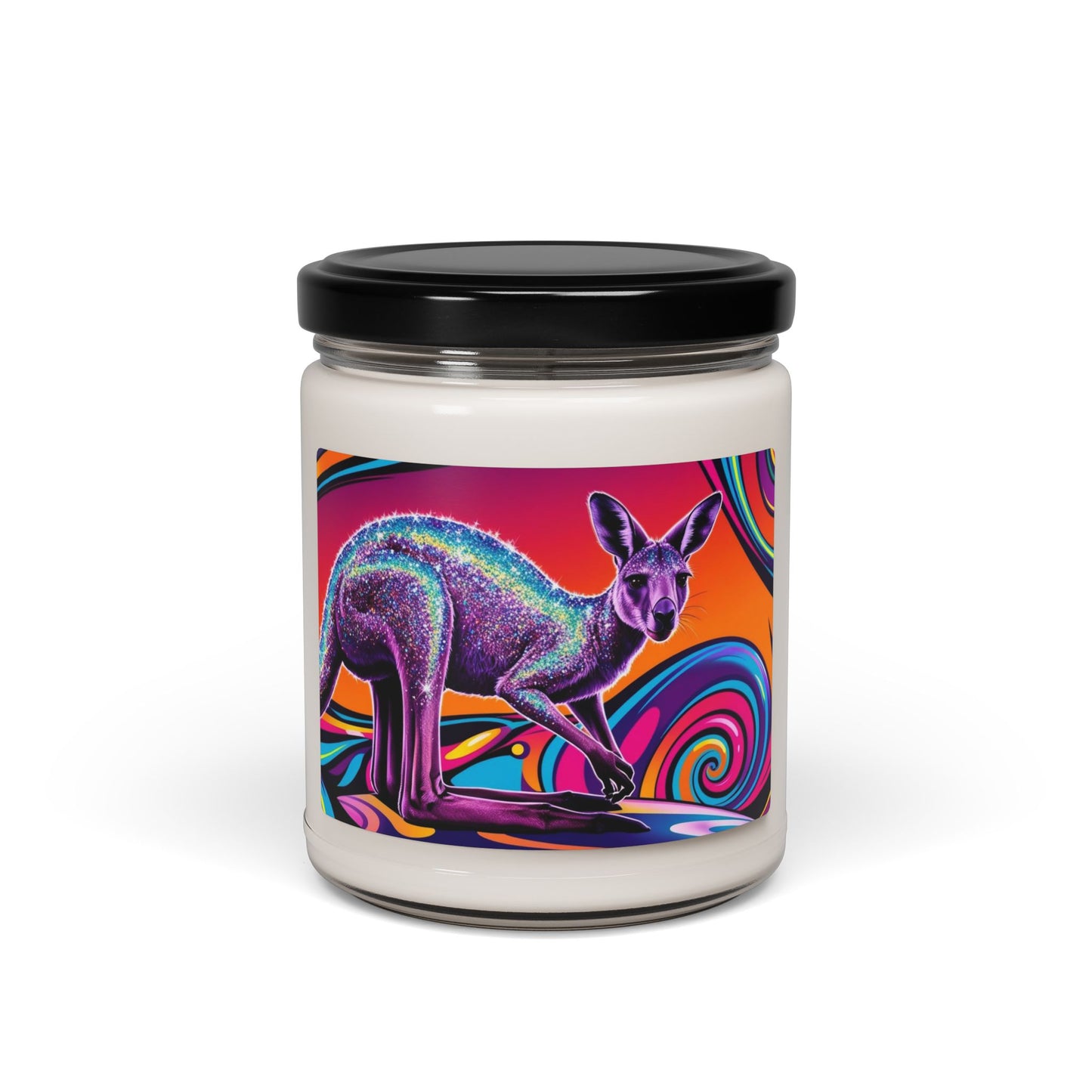 Psychedelic Kangaroo- Scented Soy Candle, 9oz