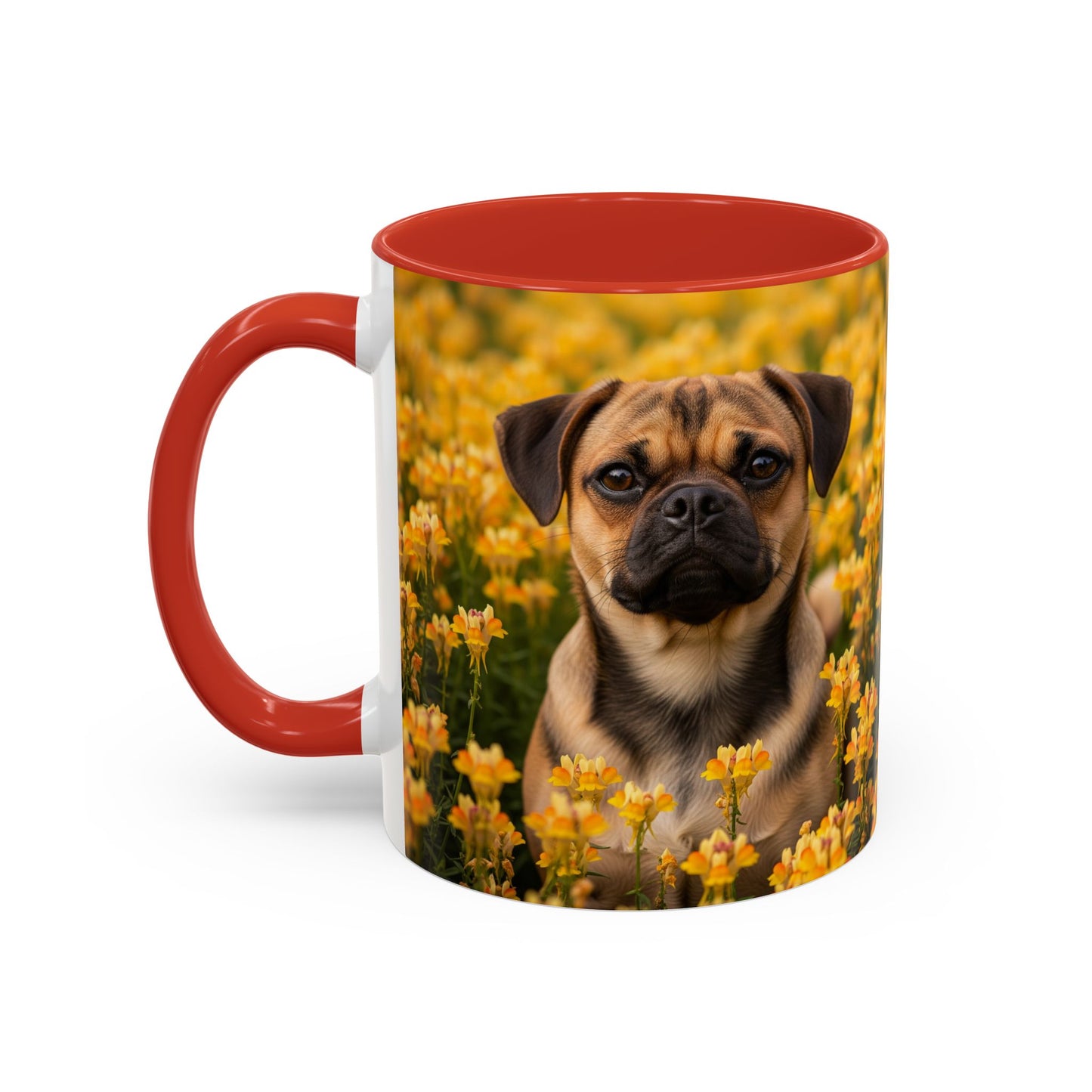 Taza de café con detalles de Puggle: el regalo perfecto para los amantes de los perros