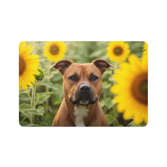 Pet Food Mat (12x18) - American Staffordshire Terrier