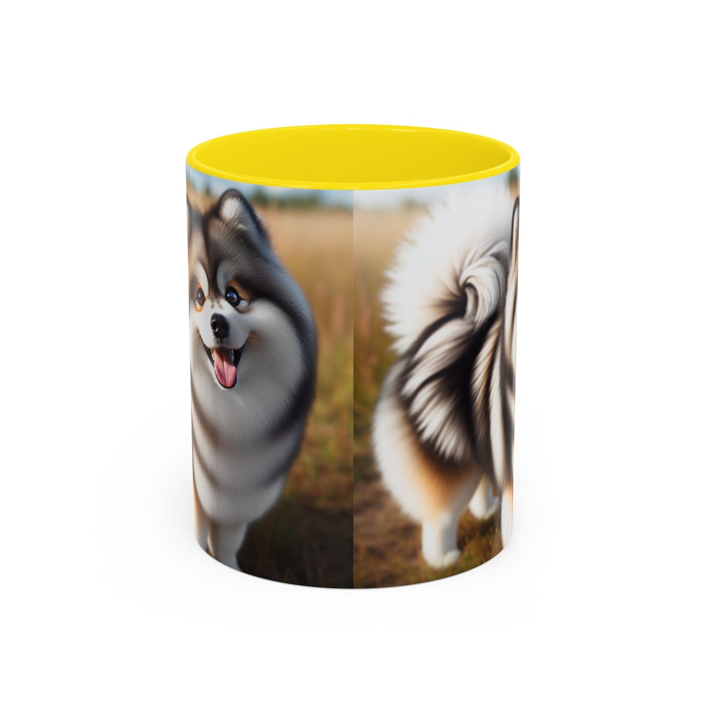 Taza de café con detalles de Pomsky: el regalo perfecto para los amantes de los perros