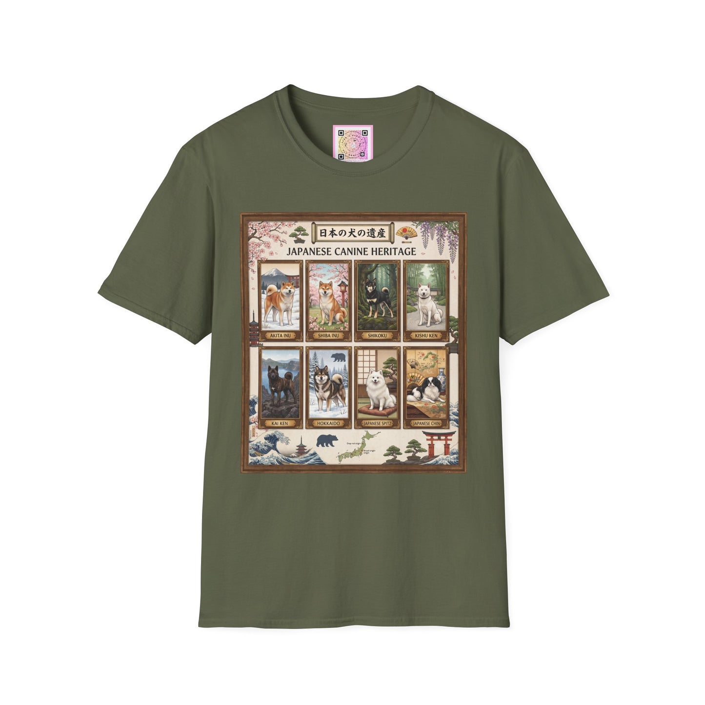 Japanese Canine Heritage Tee Shirt