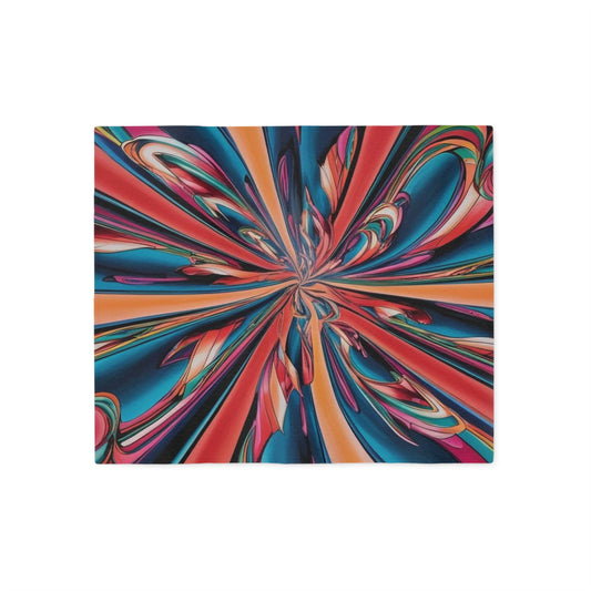 Optical Illusion Sweatshirt Blanket