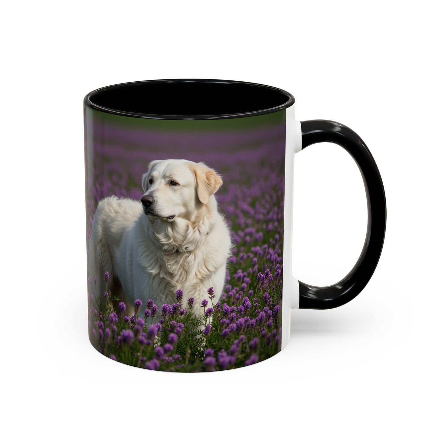 Taza de café con acento Kuvasz: regalo perfecto para los amantes de los perros