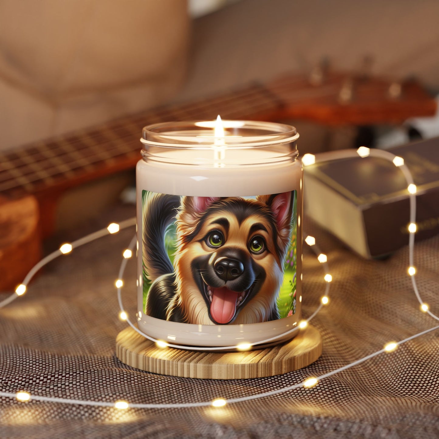 German Shepherd- Scented Soy Candle, 9oz