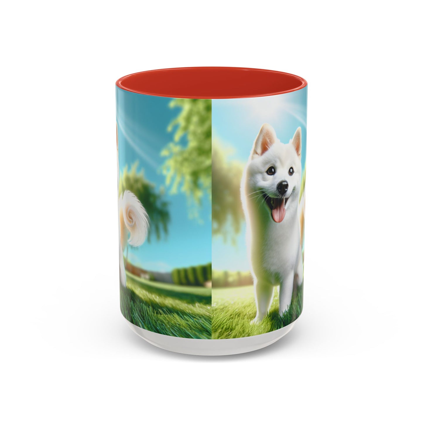Mug Kishu Ken Accent Coffee - Cadeau idéal pour les amoureux des chiens