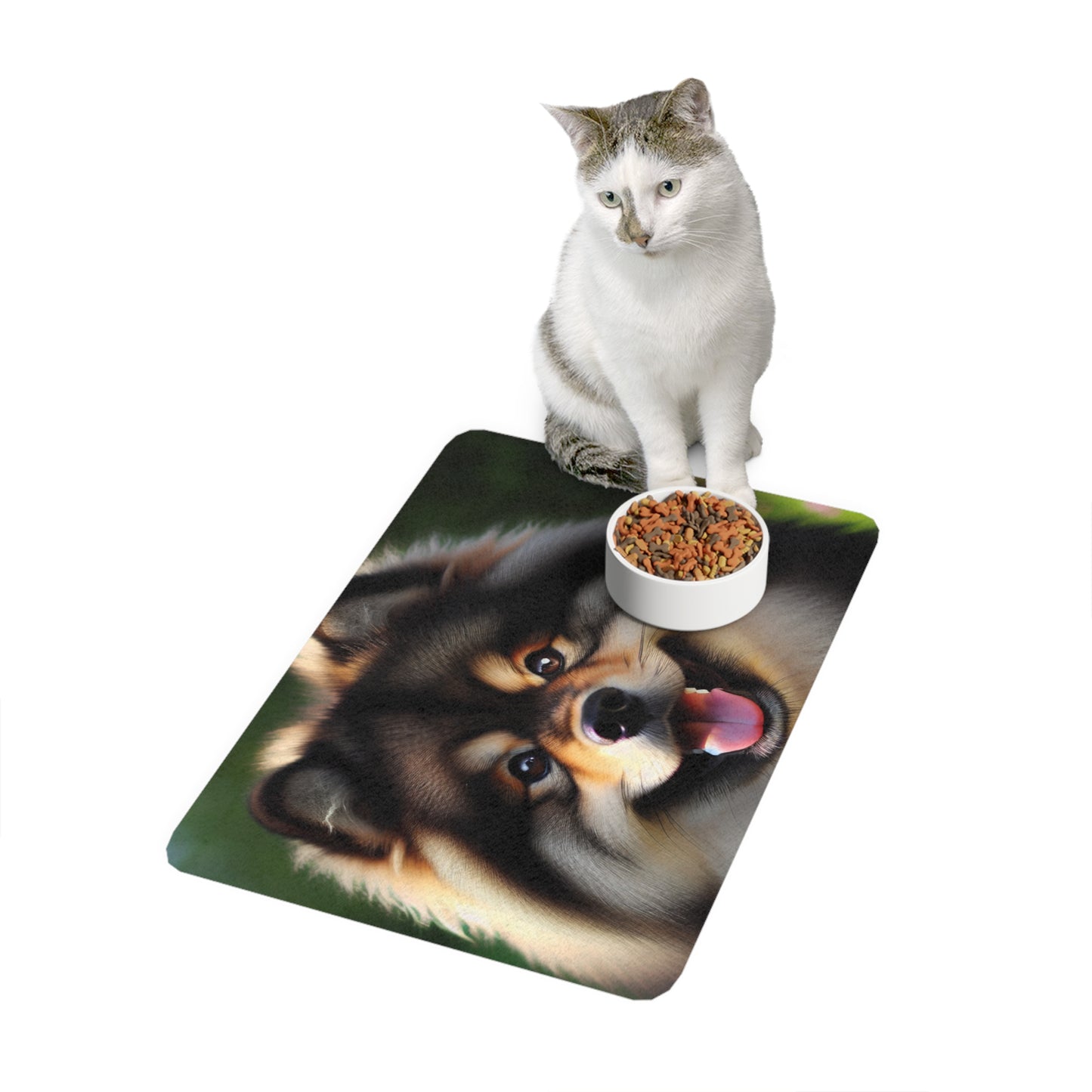 Pet Food Mat (12x18) - Finnish Lapphund