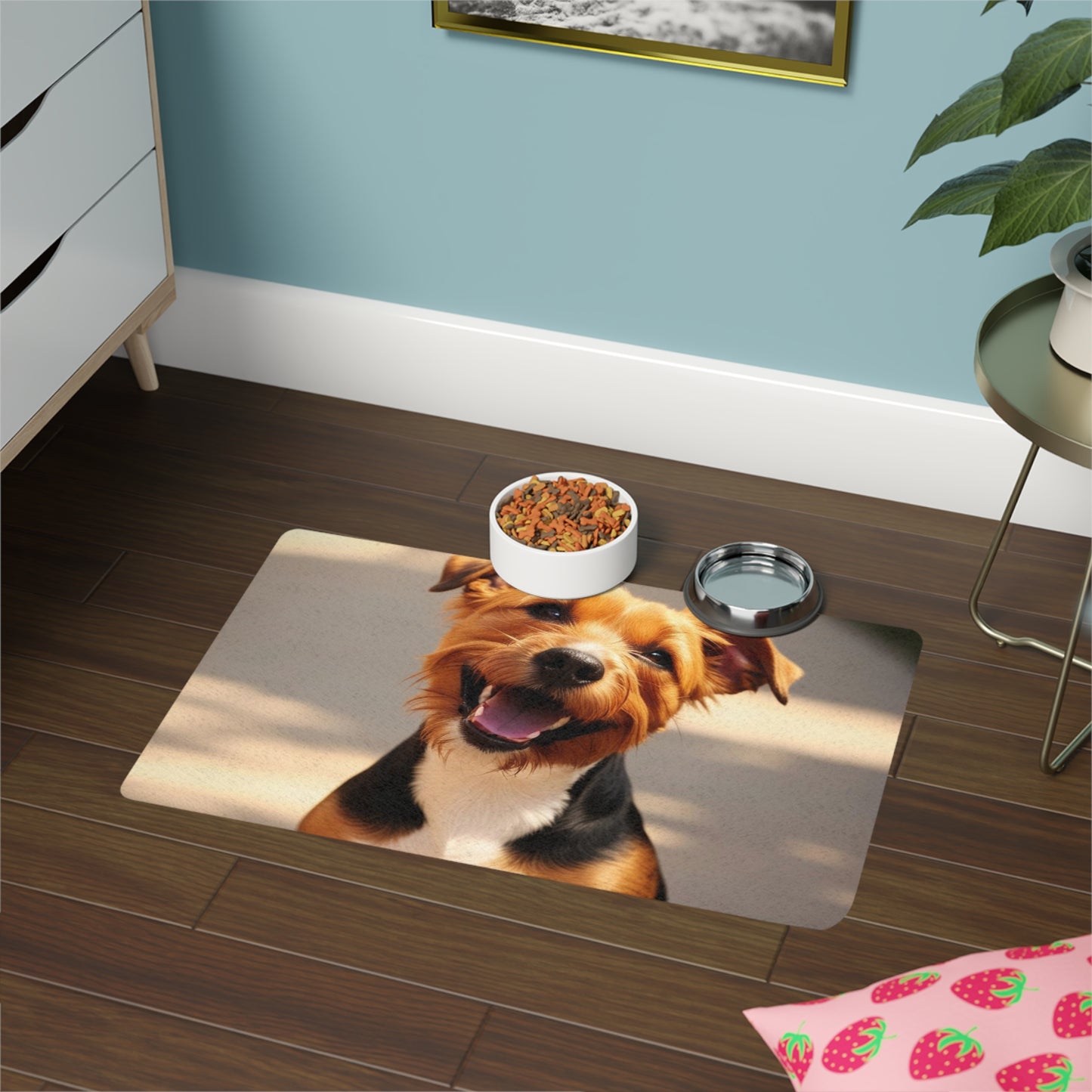 Pet Food Mat (12x18) - American Staffordshire Terrier