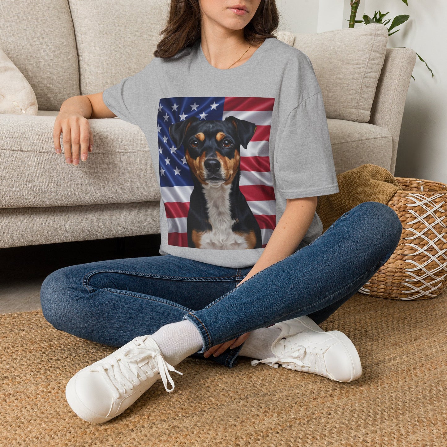 American Flag Championship T‑Shirt