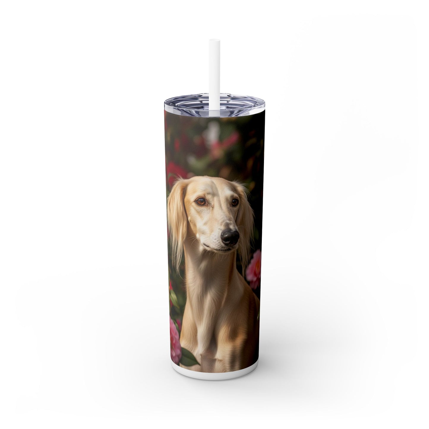 Gobelet Saluki chinois avec paille, 590 ml
