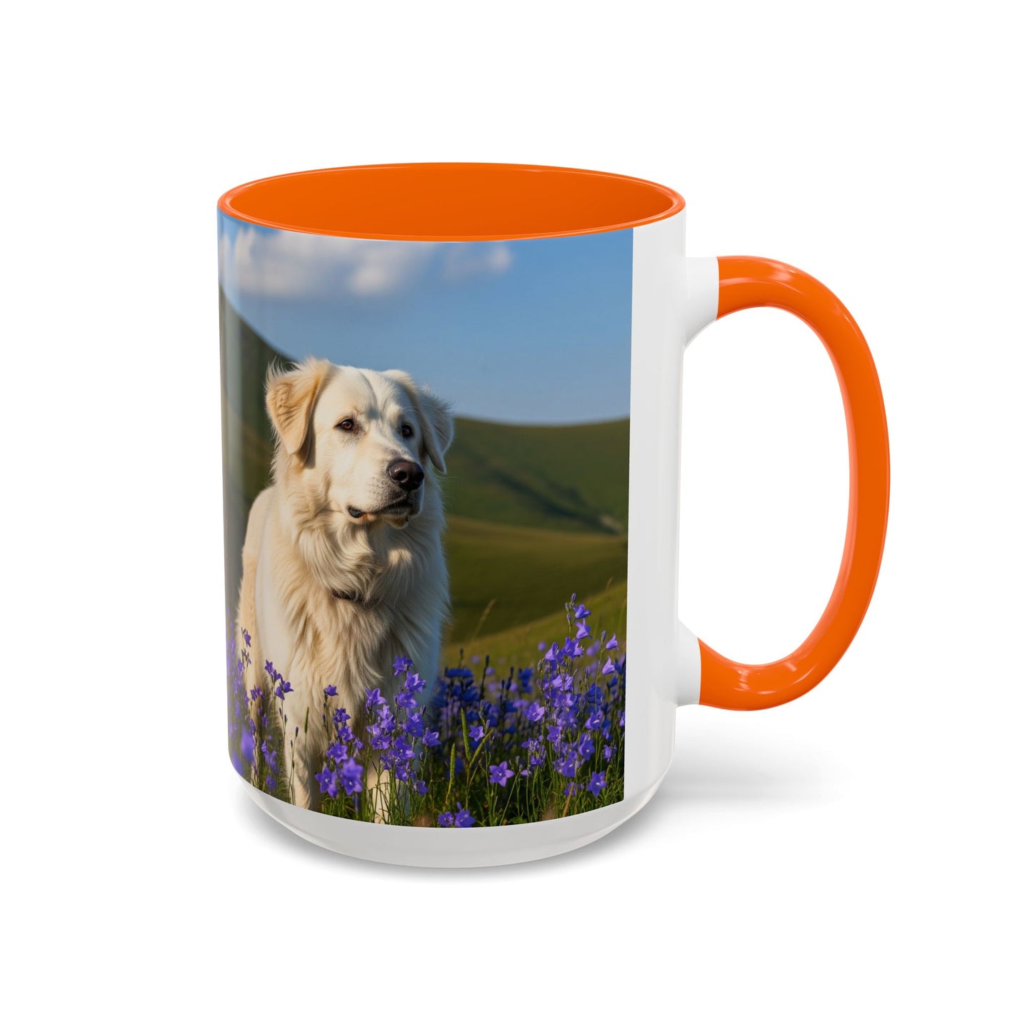 Mug à café avec motif Berger des Carpates roumain - Cadeau idéal pour les amoureux des chiens