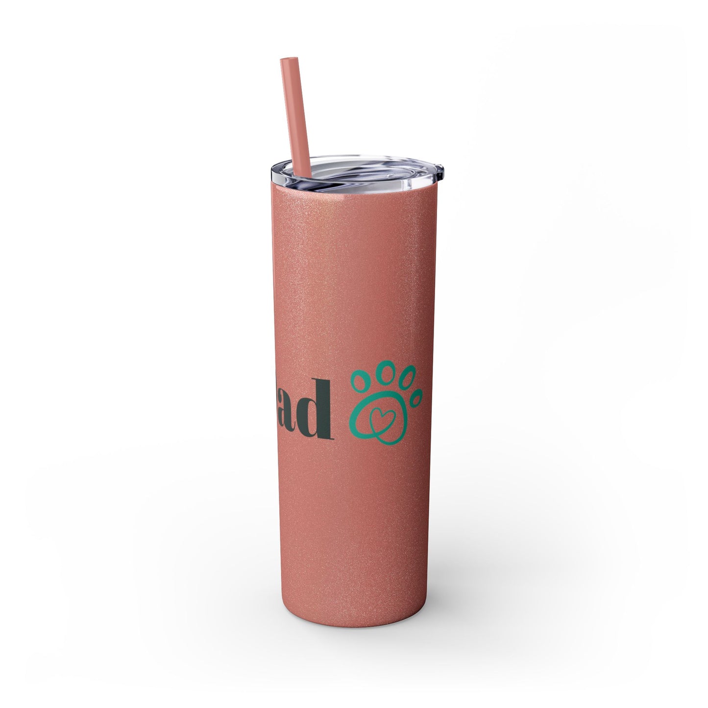 Skinny Tumbler with Straw – 20 oz Stainless Steel Cup
