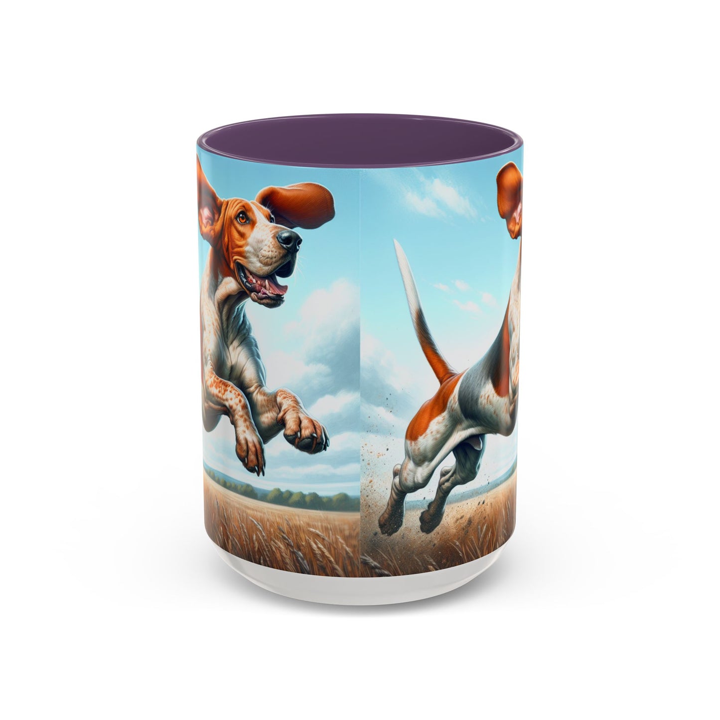 American English Coonhound Accent Coffee Mug - Perfect Gift for Dog Lovers