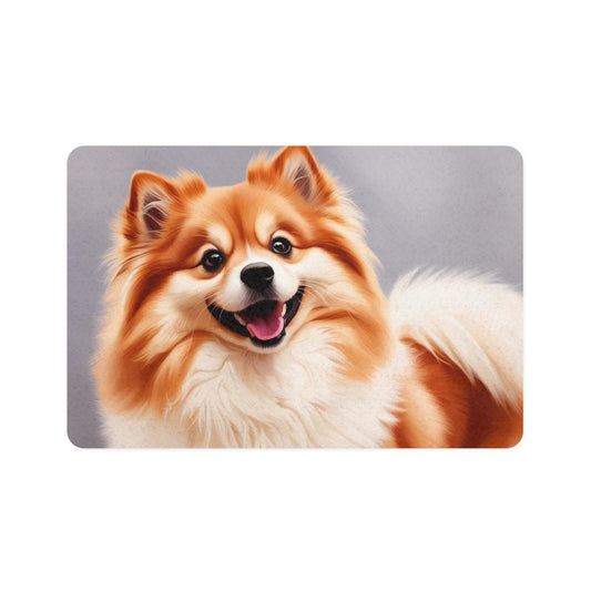 Pet Food Mat (12x18) - Keeshond