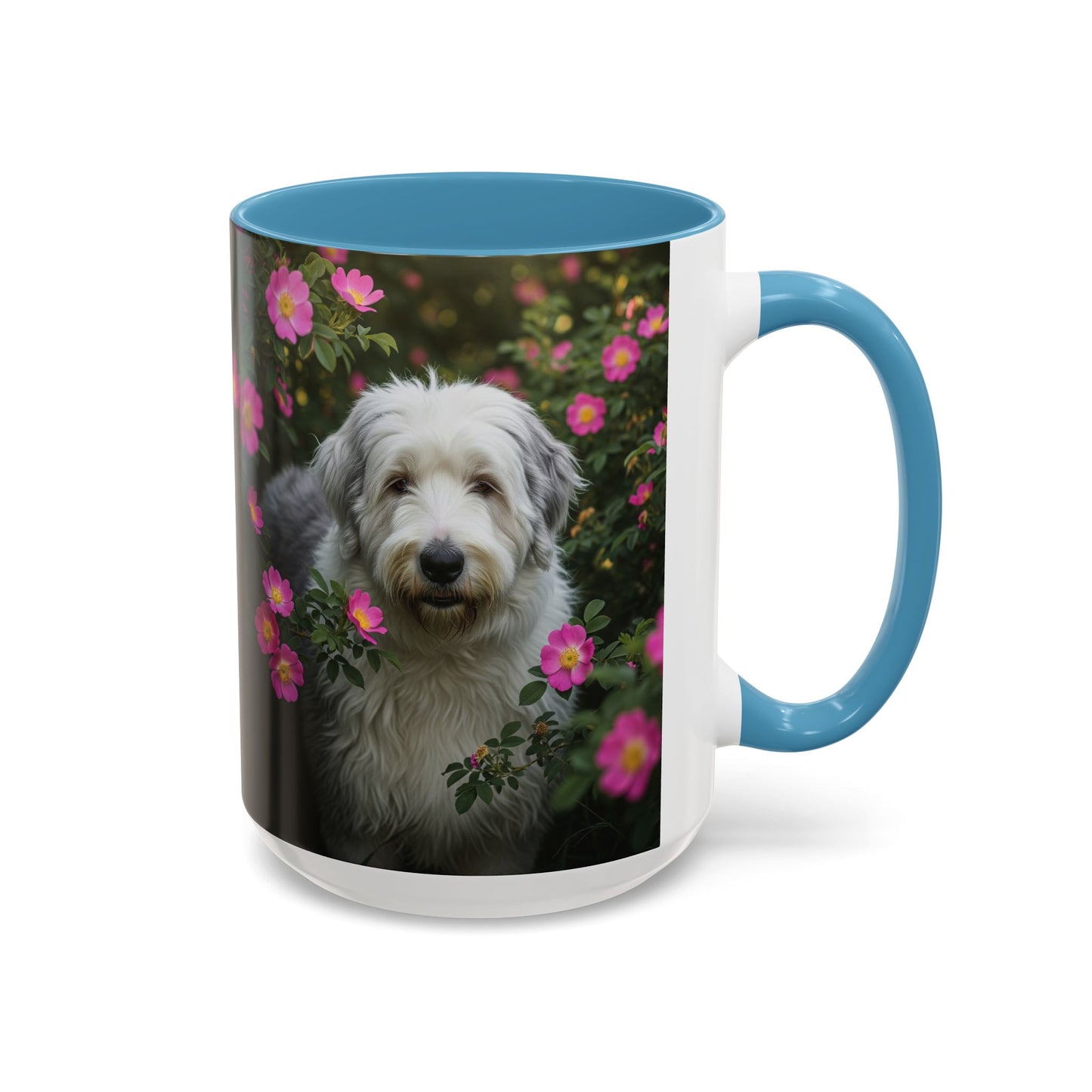 Mug à café à motif de bobtail - Cadeau idéal pour les amoureux des chiens